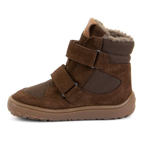 CHLAPČENSKÉ ZIMNÉ BAREFOOT TOPÁNKY TEX WINTER DARK BROWN FRODDO G3160247-17