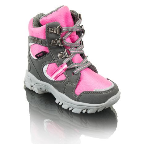 BOTY ZIMNÍ NEPROMOKAVÁ MEMBRÁNA, BUGGA, B00130-03, RŮŽOVÁ