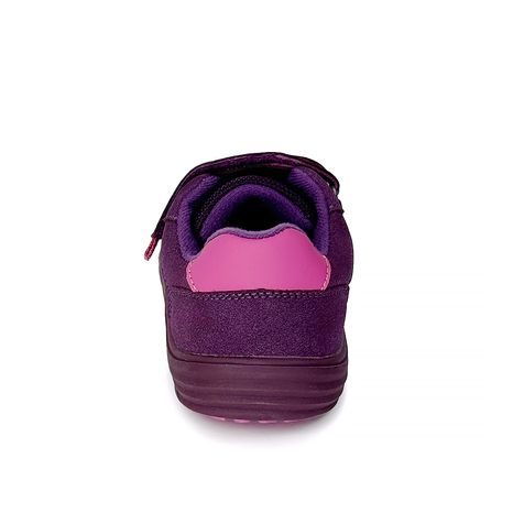 DÍVČÍ CELOROČNÍ BAREFOOT TENISKY BUGGA SAFI DARK PURPLE B00201-06
