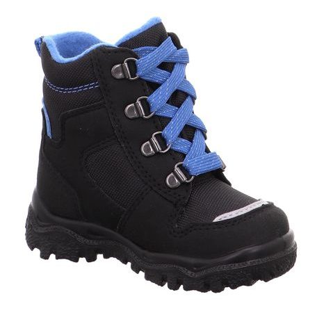 GHETE DE IARNĂ CU ȘIRETURI PENTRU BĂIEȚI HUSKY1 GTX, SUPERFIT, 1-000048-0010, ALBASTRU ÎNCHIS