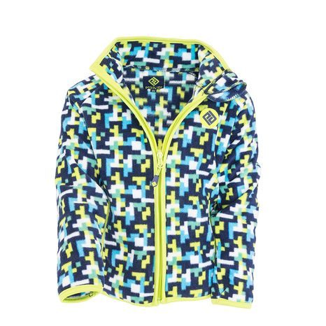 HANORAC FLEECE PENTRU BĂIEȚI, PIDILIDI, PD1116-04, ALBASTRU