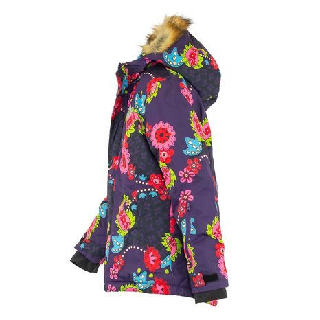 DÍVČÍ BUNDA LYŽAŘSKÁ ZIMNÍ KINDU PIDILIDI, PD1148-06, FIALOVÁ