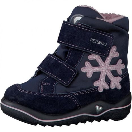 Dievčenské zimné topánky HILDI, Ricosta, 38223-173, modrá