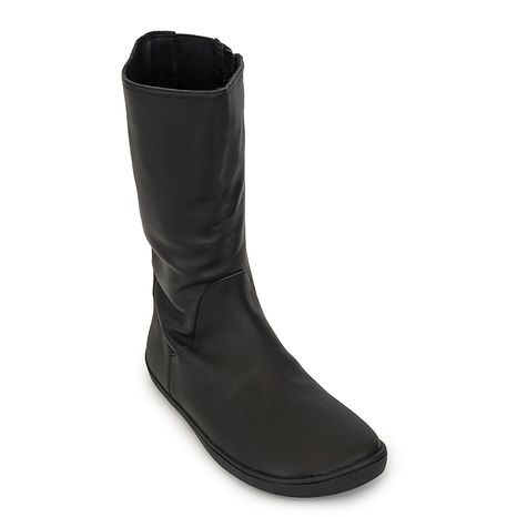 DÁMSKÉ BAREFOOT ZIMNÍ BOTY VIOLA DARK BLACK, PROTETIKA, TMAVĚ ČERNÁ