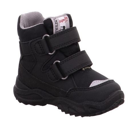 GHETE DE IARNĂ PENTRU COPII GLACIER GTX, SUPERFIT, 1-009221-0000, NEGRU