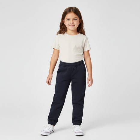 TEPLÁKY DÍVČÍ S ELASTICKÝM PASEM A STAHOVACÍ ŠŇŮRKOU 3PACK MINOTI 30FLEECE155