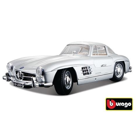 Bburago 1:18 Mercedes-Benz 300 SL(1954) Silver, Bburago, W007253