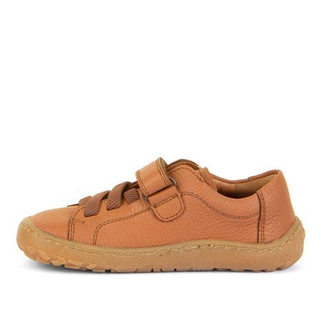 DETSKÉ BAREFOOT TENISKY ELASTIC COGNAC FRODDO G3130241-10 BROWN