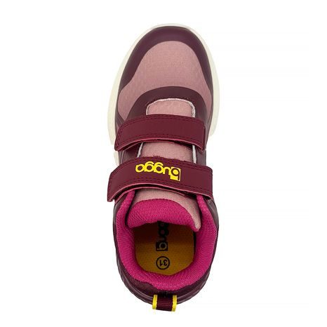 DIEVČENSKÉ OUTDOOROVÉ TOPÁNKY NA SUCHÝ ZIPS BUGGA SOLIS PINK B00204-03