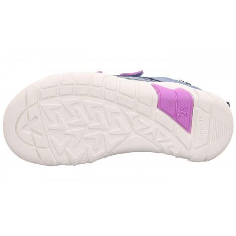 DĚTSKÉ CELOROČNÍ BOTY BAREFIT TRACE, SUPERFIT, 1-006031-8010, FIALOVÁ