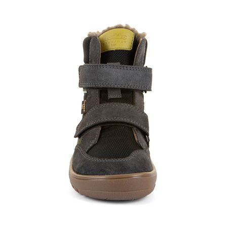 GHETE BAREFOOT DE IARNĂ PENTRU COPII UP HILL WOOL GRAY/BLACK FRODDO G3160262-3