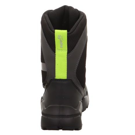 CHLAPECKÉ ZIMNÍ BOTY ROCKET BLACK/GREEN GORE-TEX, SUPERFIT , 1-000403-0020, ZELENÁ