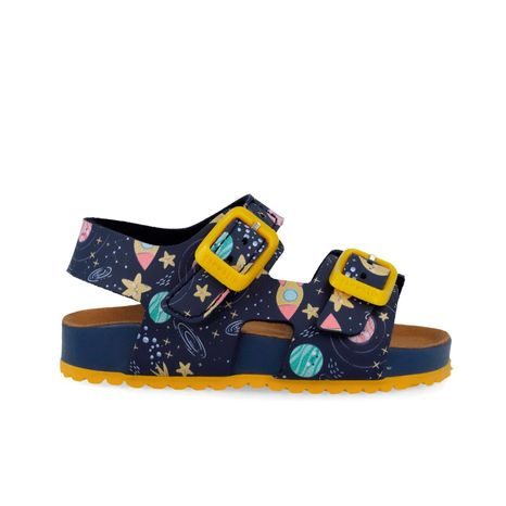 CHLAPČENSKÉ SANDÁLE BIO ESTAMPADO AZUL MARINO BIOMECANICS 262463-A089