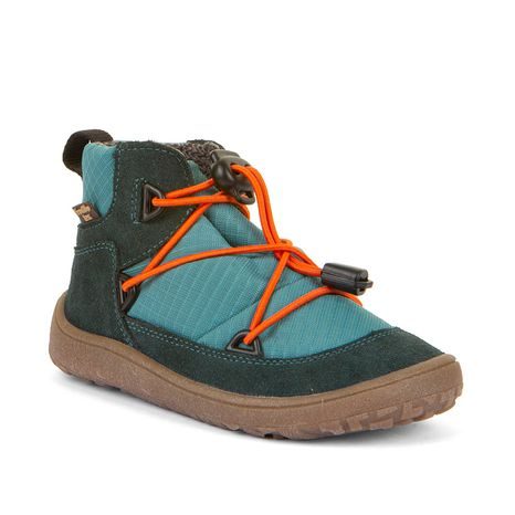 Dětské celoroční barefoot boty TEX TRACK Petroleum Froddo G3110257-5 - modrá