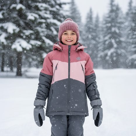 DÍVČÍ BUNDA LYŽAŘSKÁ ZIMNÍ PIDILIDI PD1164-03