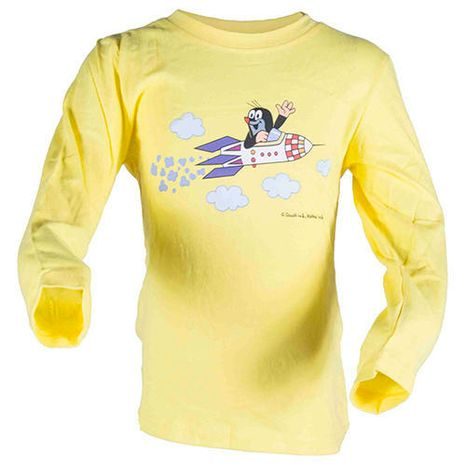 Tricou pentru fete KRATEK ROCKET, Pidilidi, 2018, galben