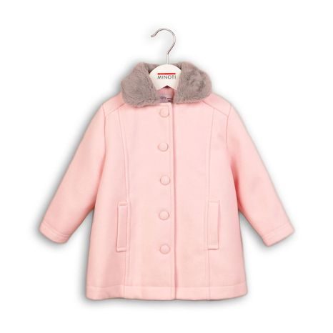kabát dievčenské, Minoti, ENCHANTED 9, růžová