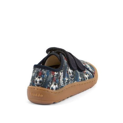 CHLAPČENSKÉ PLÁTENÉ BAREFOOT TENISKY CANVAS BLUE+ FRODDO G1700440-29