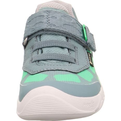 GYEREK BAREFOOT TORNACIPŐ SUPERFIT TRACE LIGHT GREEN/LIGHT GREY GORE-TEX 1-006027-7500