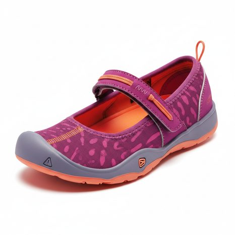 DĚTSKÉ BALERÍNY MOXIE MARY, PURPLE WINE/NASTURTIUM, KEEN, 1016336, FUCHSIA