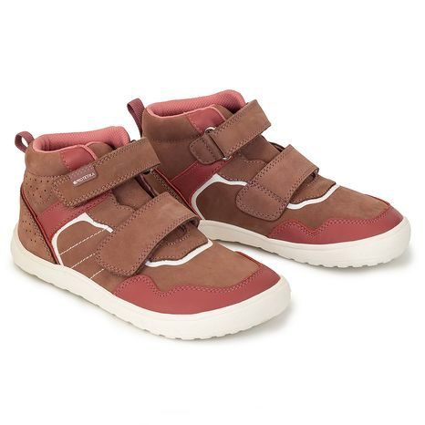 PANTOFI ALL-SEASON PENTRU FETE BAREFOOT TIRA OLD PINK, PROTEZARE, ROZ