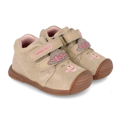 DÍVČÍ BAREFOOT TENISKY LATTE MOCCHIATO, BIOMECANICS, 241107-C677