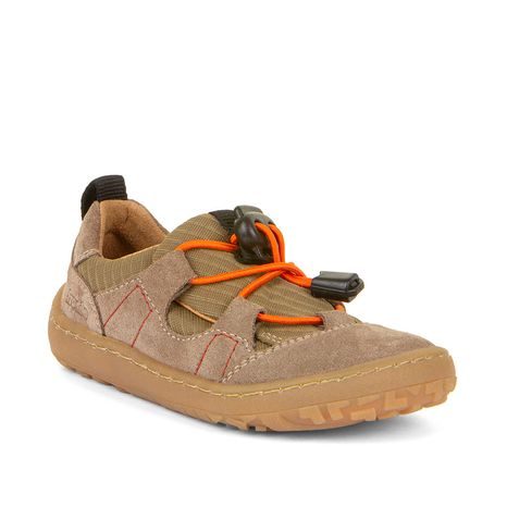 Gyermek mezítlábas tornacipő TRACK Olive Froddo G3130243-6 barna