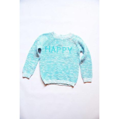 SVETR DÍVČÍ, MINOTI, GLITTER 7, MODRÁ