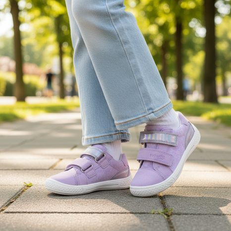 DIEVČENSKÉ TENISKY TENSY PURPLE SUPERFIT 1-000092-8500