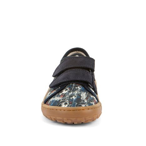 CHLAPČENSKÉ PLÁTENÉ BAREFOOT TENISKY CANVAS BLUE+ FRODDO G1700440-29