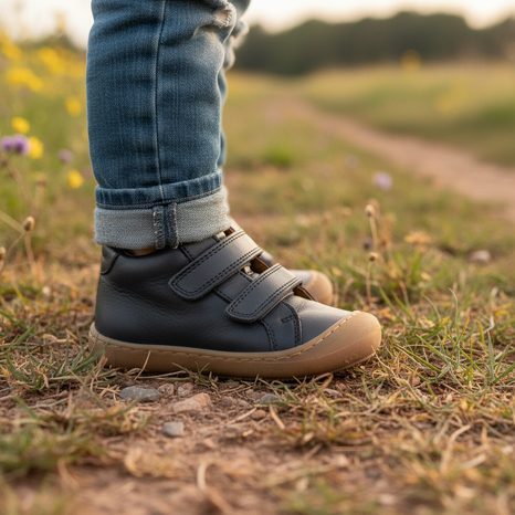 CHLAPECKÁ KOTNÍKOVÁ OBUV OLLIE S DARK BLUE, FRODDO, G2130328, TMAVĚ MODRÁ