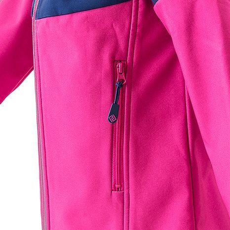 JACHETĂ SOFTSHELL CU GLUGĂ PENTRU FETE, PIDILIDI, PD1073-01, FATĂ