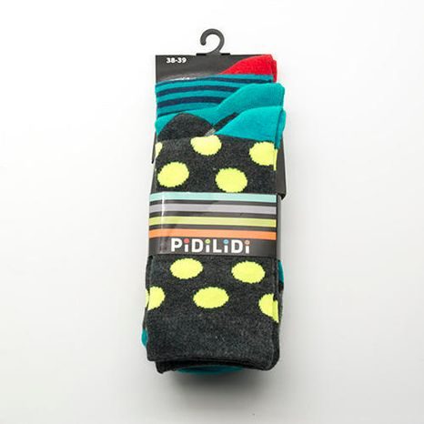 ȘOSETE PENTRU BĂIEȚI, PACHET DE 3 BUC, PIDILIDI, PD0123