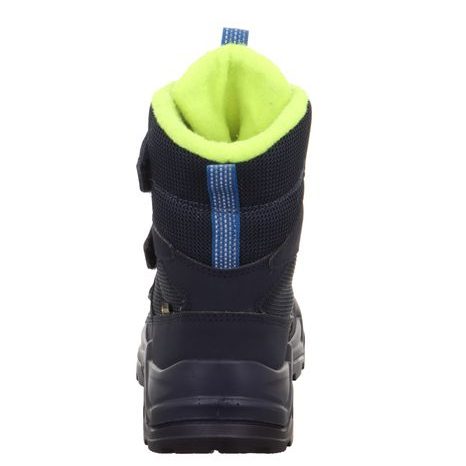 CIZME DE IARNĂ PENTRU COPII BAREFIT SNOW MAX BLUE/YELLOW GORE-TEX, SUPERFIT , 1-002023-8000, ALBASTRU