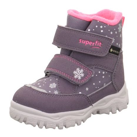 Dívčí zimní boty HUSKY1 Purple/Pink Gore-Tex, Superfit,1-006045-8500