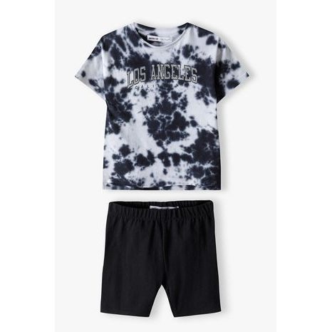 DÍČÍ SET  - TRIČKO A LEGÍNY, MINOTI, 14SET 2, HOLKA