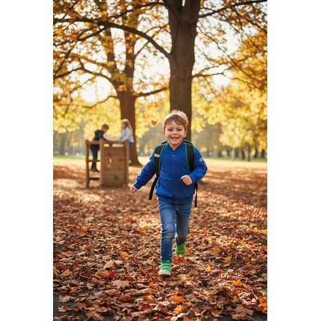 MIKINA DĚTSKÁ, SOBE, 15KENHRK599, MODRÁ