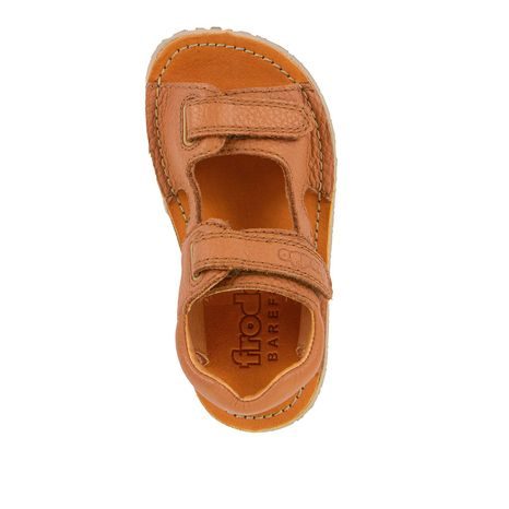 SANDALE BAREFOOT PENTRU BĂIEȚI FLEXI MINI COGNAC FRODDO G3150270-2