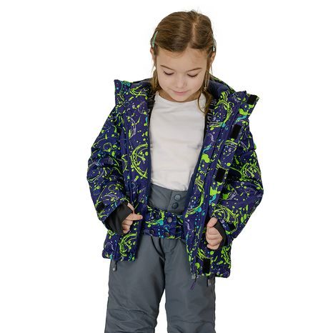 CHLAPECKÁ BUNDA LYŽAŘSKÁ ZIMNÍ LUMUN PIDILIDI, PD1148-04, MODRÁ