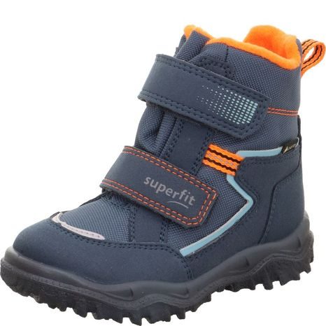 DETSKÉ ZIMNÉ TOPÁNKY SUPERFIT HUSKY GTX BLUE/ORANGE 1-006082-8030