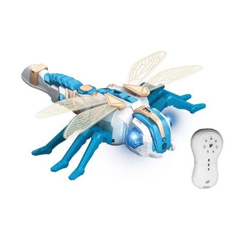 Vážka kouřící RC na dálkové ovládání 33 cm, Wiky RC, W039080