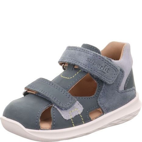 DĚTSKÉ SANDÁLY BUMBLEBEE BLUE/LIGHT BLUE SUPERFIT 1-000395-8010 MODRÁ