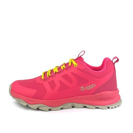 DIEVČENSKÉ OUTDOOROVÉ ŠNUROVACIE TOPÁNKY BUGGA ORZA PINK B00207-03