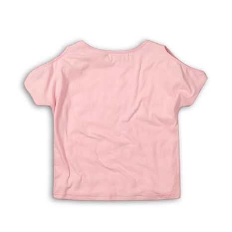 TRIČKO DÍVČÍ S KRÁTKÝM RUKÁVEM, MINOTI, WILDERNESS 5, RŮŽOVÁ
