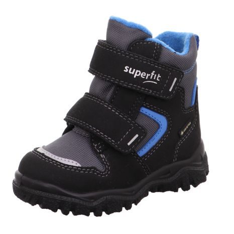 Chlapčenské zimné topánky HUSKY1 GTX, Superfit, 1-000047-0000, čierna