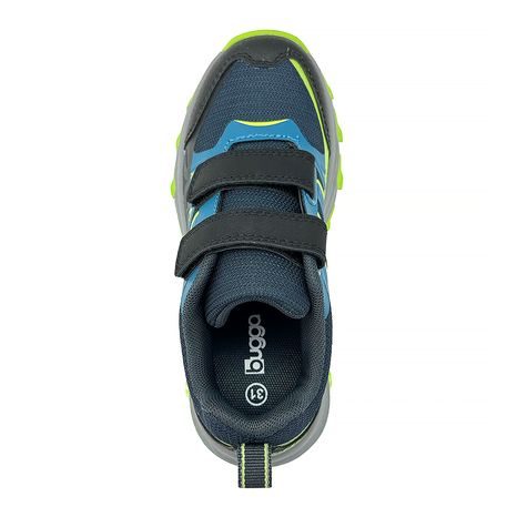 PANTOFI OUTDOOR PENTRU BĂIEȚI CU ARICI BUGGA TARA BLUE B00202-04