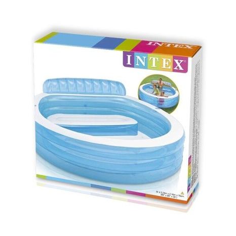 PISCINĂ GONFLABILĂ DE FAMILIE 229 X 218 X 79 CM, INTEX, W157190