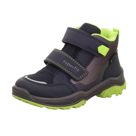 Dětské celoroční boty JUPITER Blue/Light Green Gore-Tex, Superfit,1-000056-8000