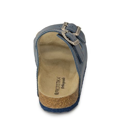 ORTOPEDICKÉ PANTOFLE WALKER ORS T18/95, PROTETIKA, TMAVĚ MODRÁ