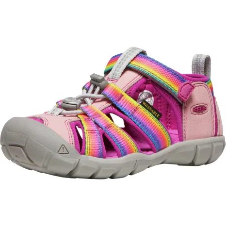 DĚTSKÉ SANDÁLY SEACAMP II CNX  RAINBOW/FESTIVAL FUCHSIA, KEEN, 1027411